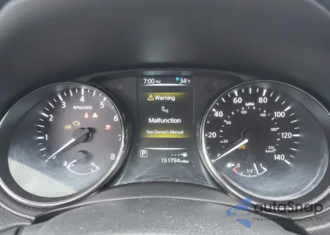 2017 Nissan Rogue Sl from USA, damaged, VIN 5N1AT2MV5HC839144